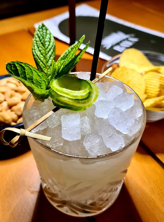 super leckerer Gin Cocktail auf Kreta