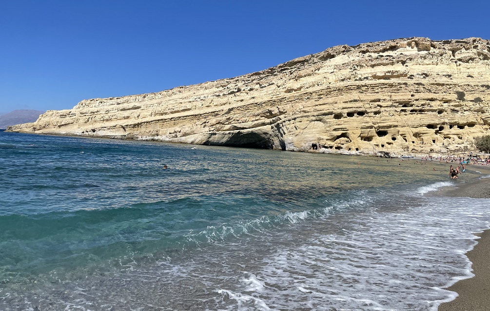 Kreta: die Höhlen von Matala