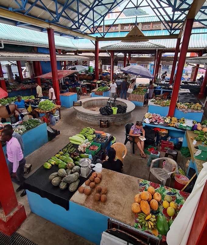 Sir Selwyn Selwyn-Clarke Market auf den Seychellen