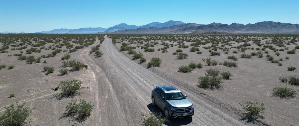USA Roadtrip durch die Wüste von Nevada - aufgenommen mit der Drohne