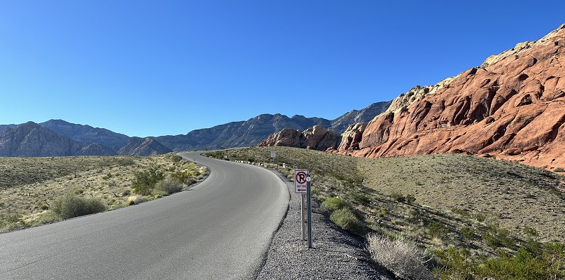 Scenic Drive im Red Rock Canyon  State Park