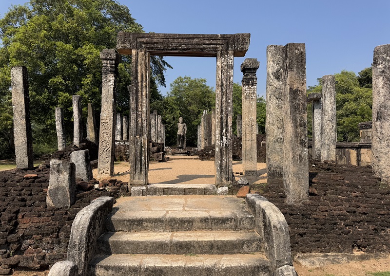 Polonnaruwa in Sri Lanka